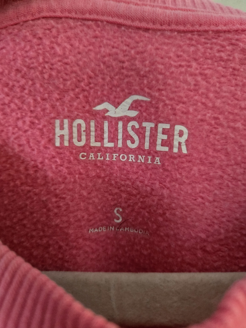Hollister California Women's Pink Cozy Sweatshirt & Jogger Set - Picture 3 of 7